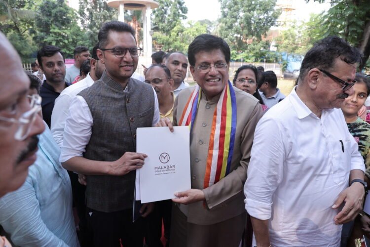 CSR: Piyush Goyal Inaugurates Malabar Group’s Food Distribution Initiative at Kandivali