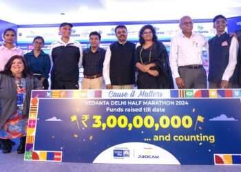 INR 3 Crore Raised by Over 78 NGOs at Vedanta Delhi Half Marathon 2024