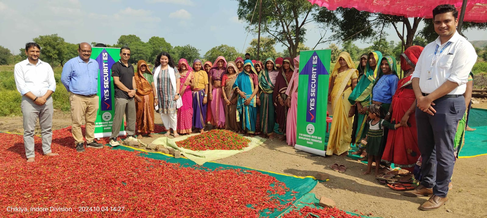 CSR: YES SECURITIES Aims to Boost Income for 800 Farmers