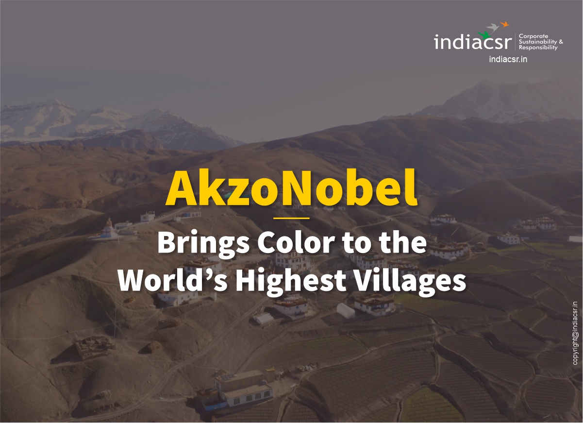 AkzoNobel Paints the World's Highest Village in Spiti Valley, Himachal Pradesh 1 AkzoNobel Paints the World's Highest Village in Spiti Valley, Himachal Pradesh