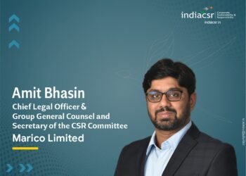 Amit Bhasin, Chief Legal Officer & Group General Counsel and Secretary of the CSR Committee, Marico Limited.