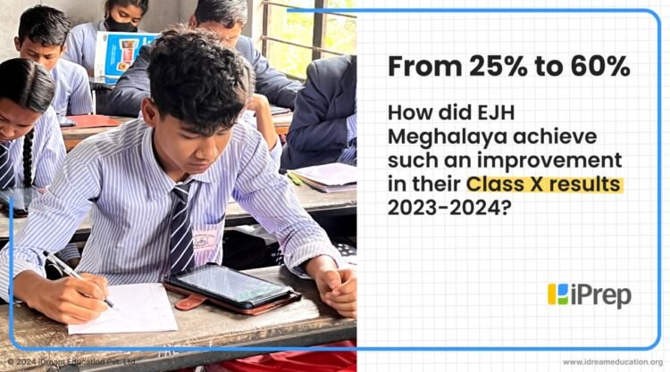 Cover image featuring a thought-provoking question about how smart classroom LMS, combined with digital content and reporting, is enhancing learning outcomes in schools in Meghalaya.