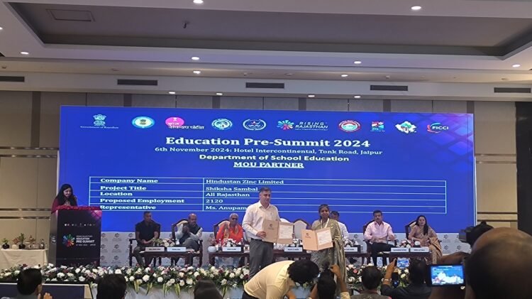 CSR Hindustan Zinc to Invest Rs. 36 Cr to 72 Schools in Rajasthan
