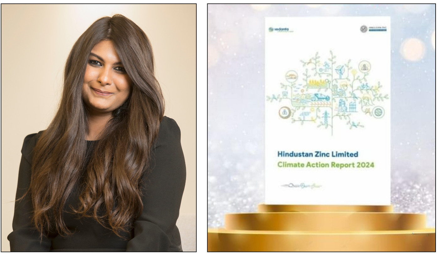 Hindustan Zinc Publishes Climate Action Report; First in Indian metals sector aligned with Climate Disclosures Framework - Left (Priya Agarwal Hebbar, Chairperson - Hindustan Zinc)