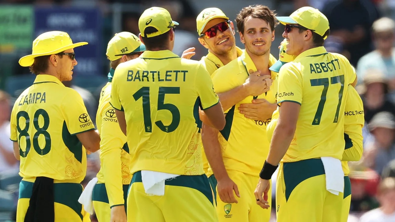 Fast and Furious! Lance Morris Shakes Up Pakistan’s Chase with Back-to-Back Wickets in Thrilling ODI 1 Lance Morris Strikes Twice in One Over
