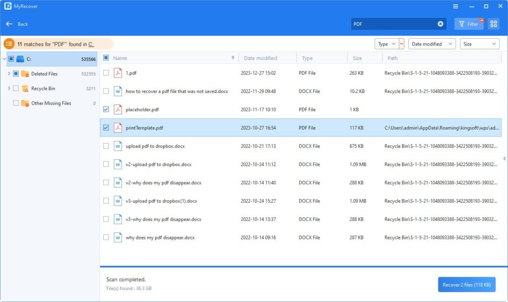 MyRecover - Best Data Recovery Software 4 India CSR