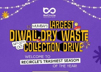 ReCircle’s Diwali Waste Drive Collects Over 45,000 Kgs of Dry Waste in Mumbai