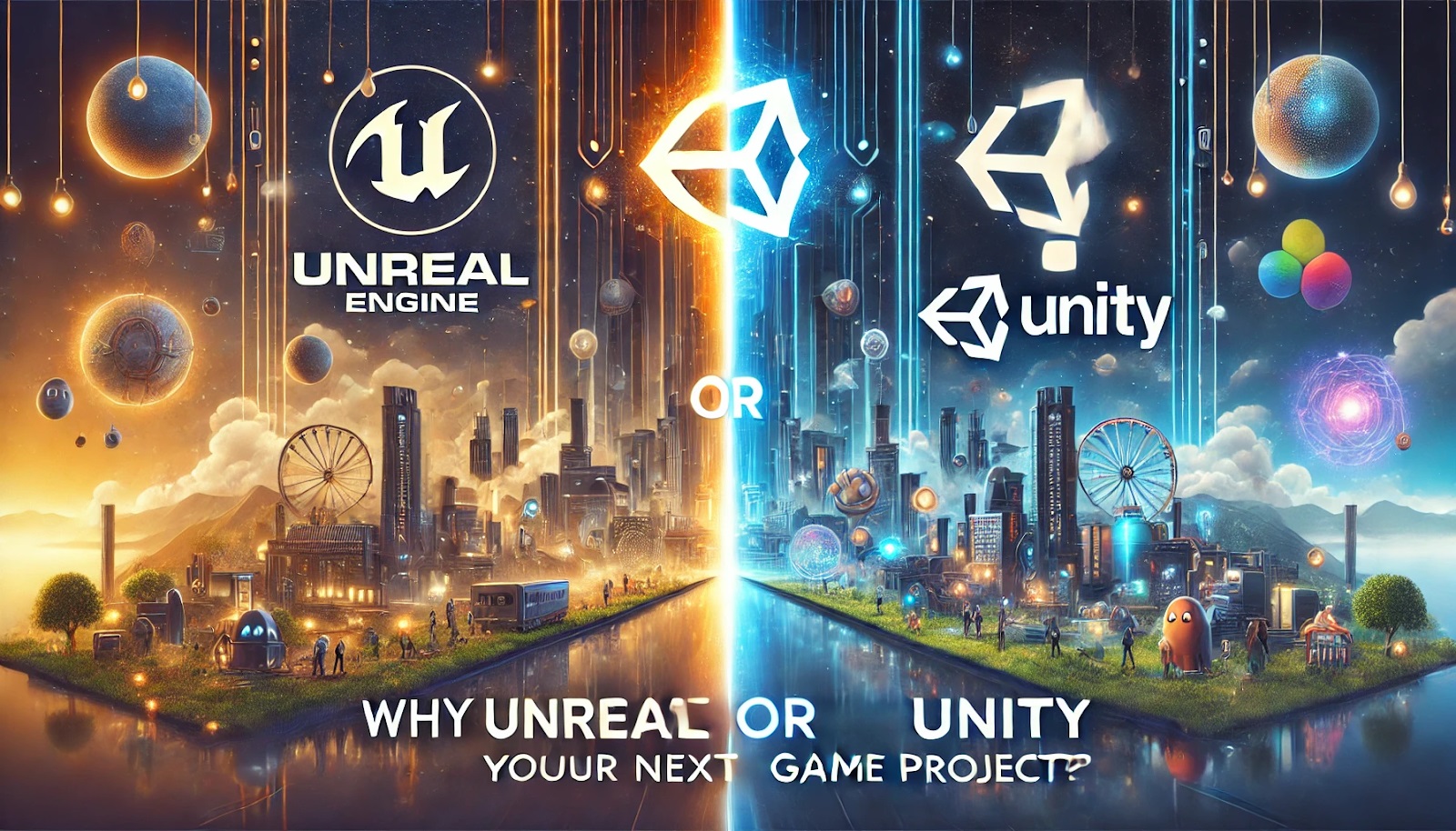 Why Choose Unreal or Unity for Your Next Game Project?