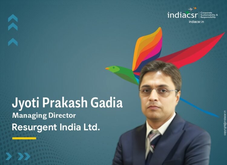 Jyoti Prakash Gadia, Managing Director of Resurgent India Ltd.