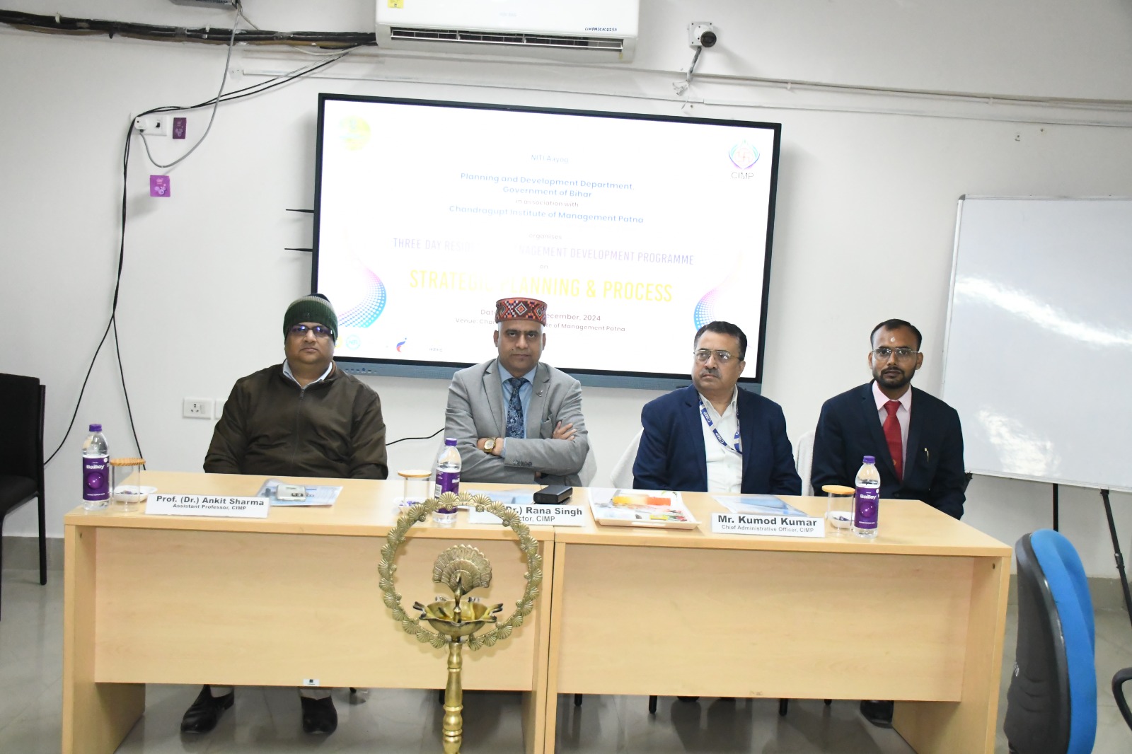 CIMP Hosts Strategic Planning Programme to Empower Bihar Officials 1 CIMP Hosts Strategic Planning Programme to Empower Bihar Officials