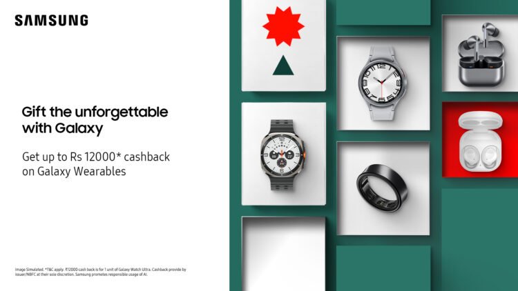 Samsung Unveils Exciting Christmas Offers on Galaxy Wearables in India