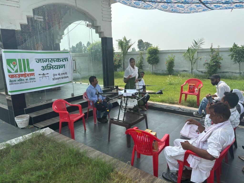 CSR: IIL Foundation and General Aeronautics Join Hands to Empower Farmers with Drone Spray Technology 2 CSR: IIL Foundation and General Aeronautics Join Hands to Empower Farmers with Drone Spray Technology