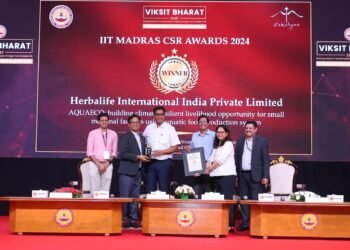 Herbalife India Honored with IIT Madras CSR Award 2024
