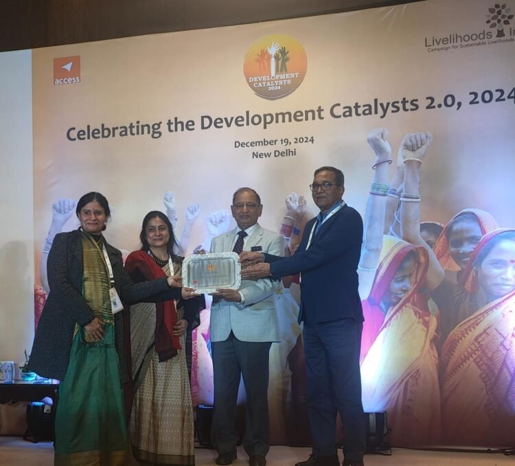 S M Sehgal Foundation Recognised for Exaply works in Sustainable Farming