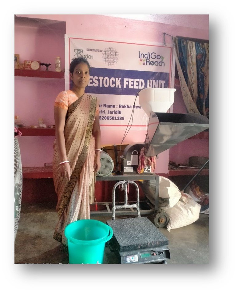 CSR: IndiGoReach Empowering Rural Entrepreneurs in Jharkhand 2 Rekha Devi Khutri