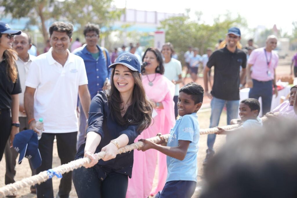 Tendulkar Family Unveils Modern Sports Facility in Satara for STF and Maan Deshi Champions 2 Tendulkar Family Unveils Modern Sports Facility in Satara for STF and Maan Deshi Champions