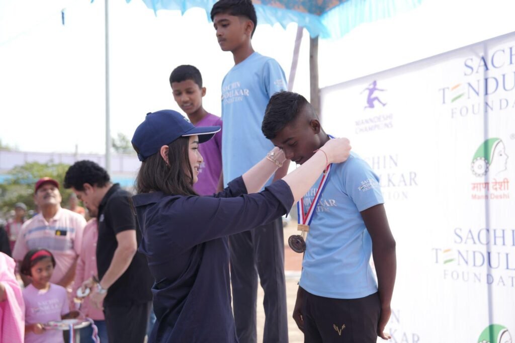 Tendulkar Family Unveils Modern Sports Facility in Satara for STF and Maan Deshi Champions 6 Tendulkar Family Unveils Modern Sports Facility in Satara for STF and Maan Deshi Champions