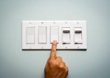 light switch board