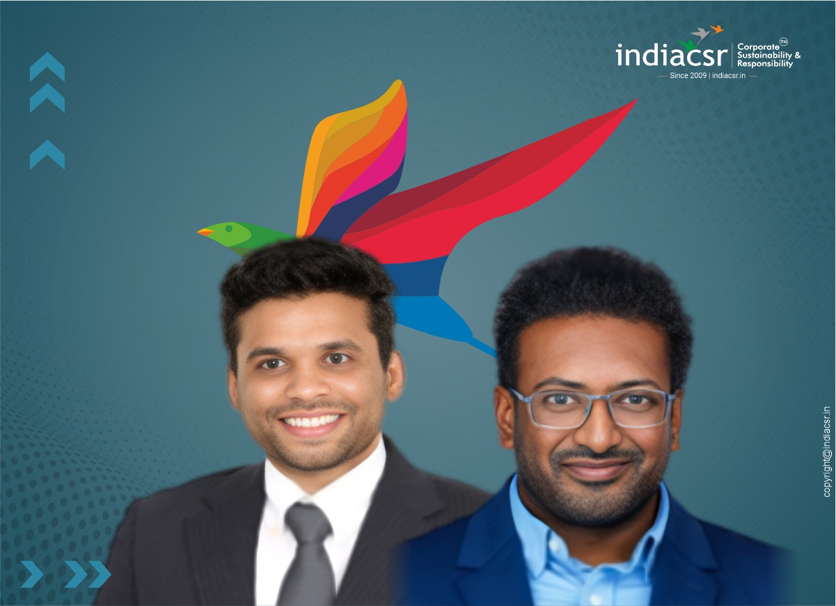 Rahul Vadisetty Anand Polamarasetti both image @India CSR
