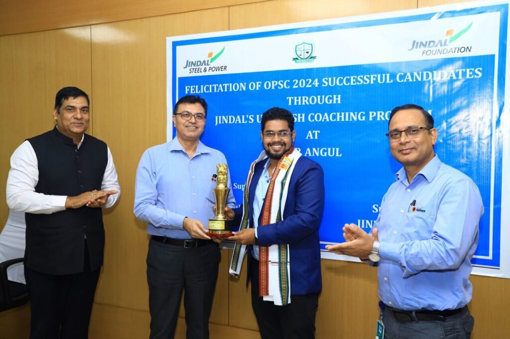 Jindal Foundation Applauds Success of 20 OPSC Aspirants from UTKARSH Program 1 India CSR