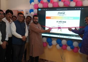 Digital Smartboard at Zilla Parishad Primary School (ZPPS), Nirgudsar, Ambegaon, Pune