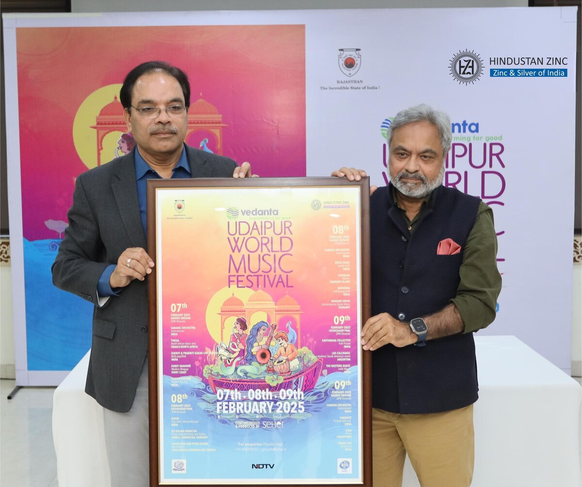 Hindustan Zinc Presents the Spectacular Vedanta Udaipur World Music Festival 2025