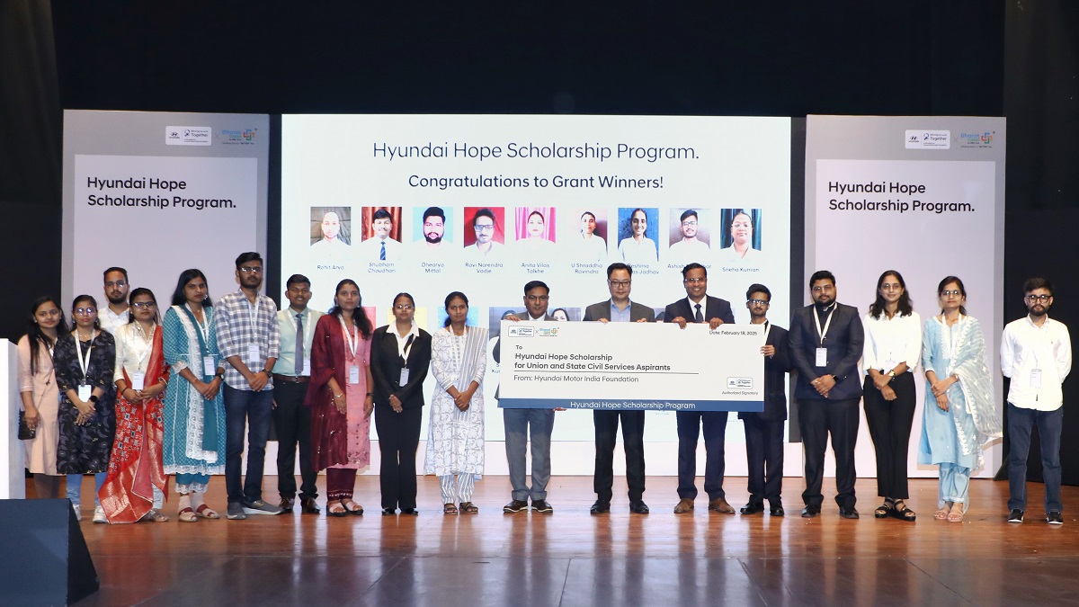 CSR: Hyundai Hope Scholarship Program Empowers 783 Students with Rs 3.38 Cr in Scholarships