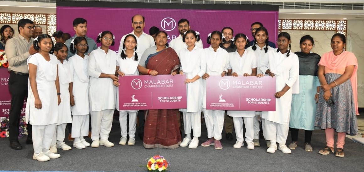 CSR: Malabar Group Awards Scholarships to 3,900 Girls in Telangana, Empowering Education