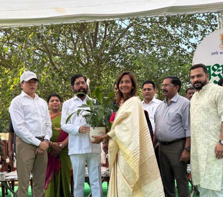 CSR: TMC and Thane Tree Authority Join Oberoi Realty for City Beautification at Vrukshavalli 2025