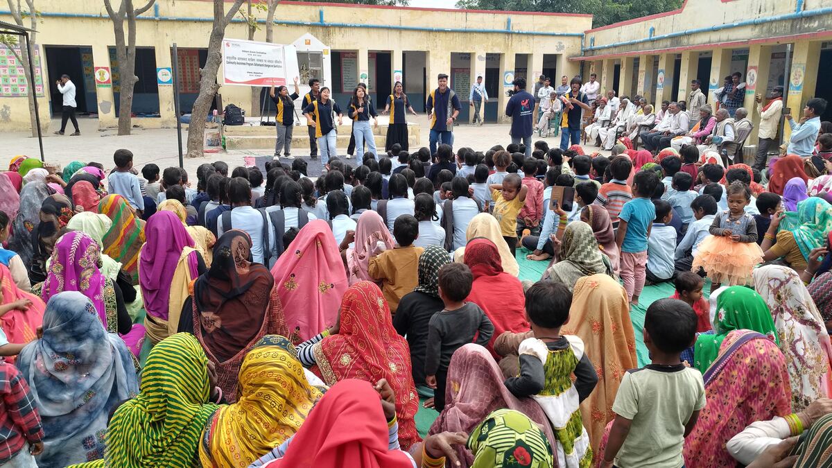 S M Sehgal Foundation Organized Street Play on WASH Initiatives 1 India CSR