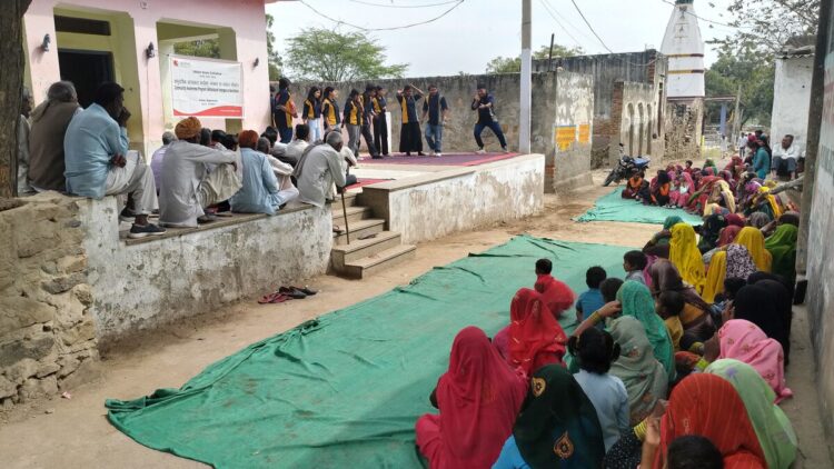 S M Sehgal Foundation Organized Street Play on WASH Initiatives I India CSR
