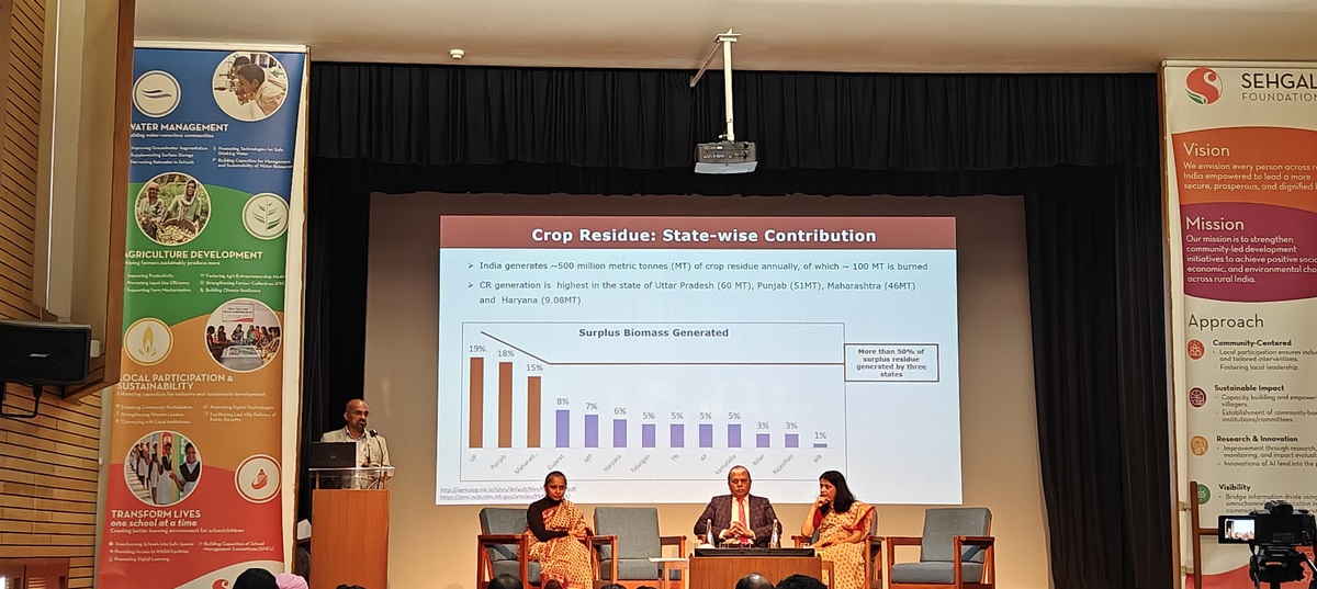 Inter-stakeholder Knowledge Exchange Workshop on Sustainable Crop Residue Management fosters collective action 1 Inter-stakeholder Knowledge Exchange Workshop on Sustainable Crop Residue Management fosters collective action