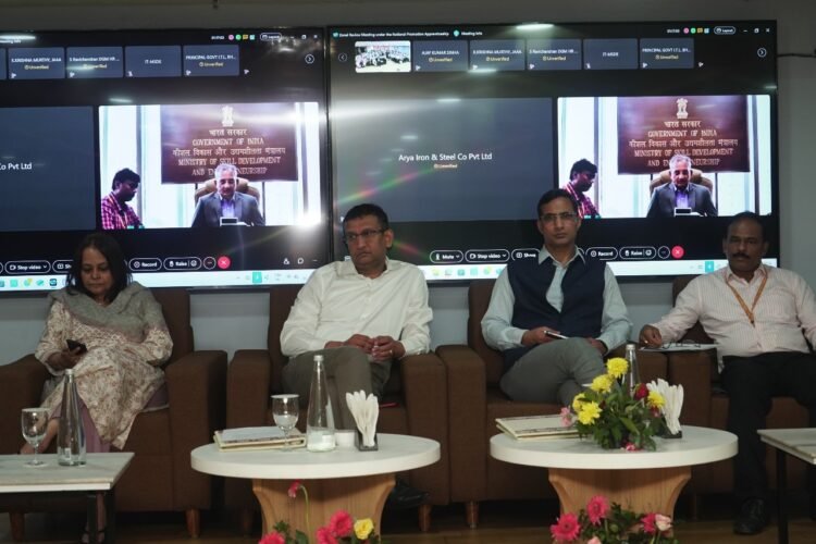 Atul Kumar Tiwari MSDE Secretary addressing National Apprenticeship Promotion Scheme, Zonal Review Meetings