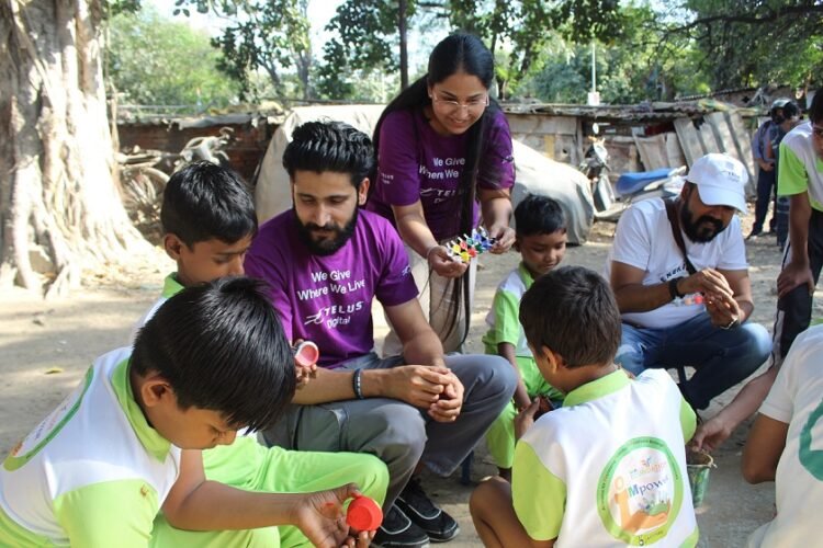 CSR: TELUS Digital India Transforms 4,400+ Lives Through TELUS Days of Giving