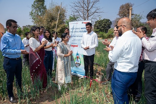Group Legrand India Launches Water Table Recharge Projects in Maharashtra