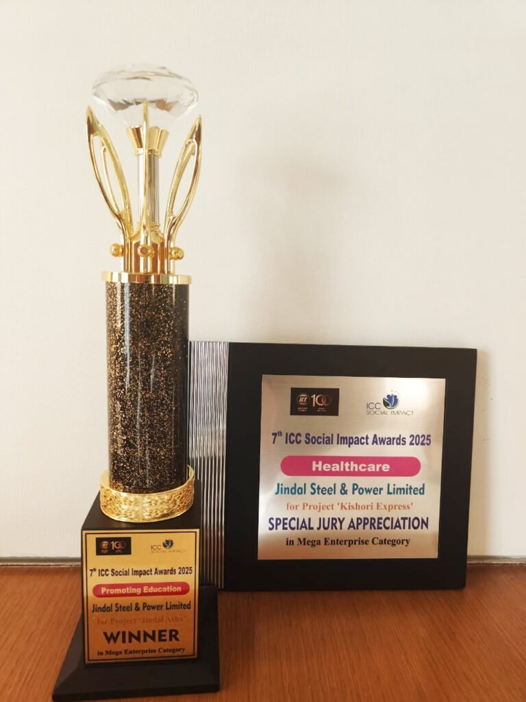Jindal Steel & Power Secures Two Prestigious Honors at the 7th ICC Social Impact Awards 2025 2 ICC Award 2025