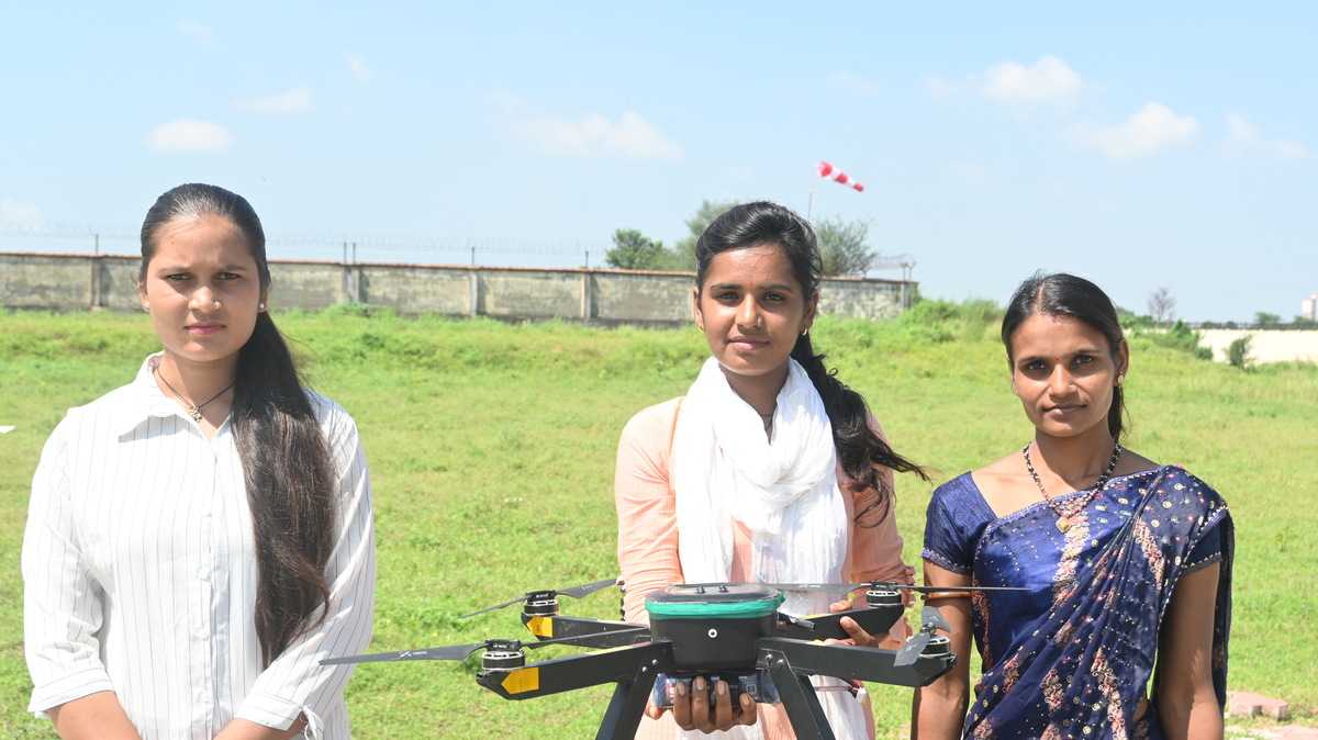 Literacy India Trains Women Drone Pilots for Sustainable Farming in Rajasthan
