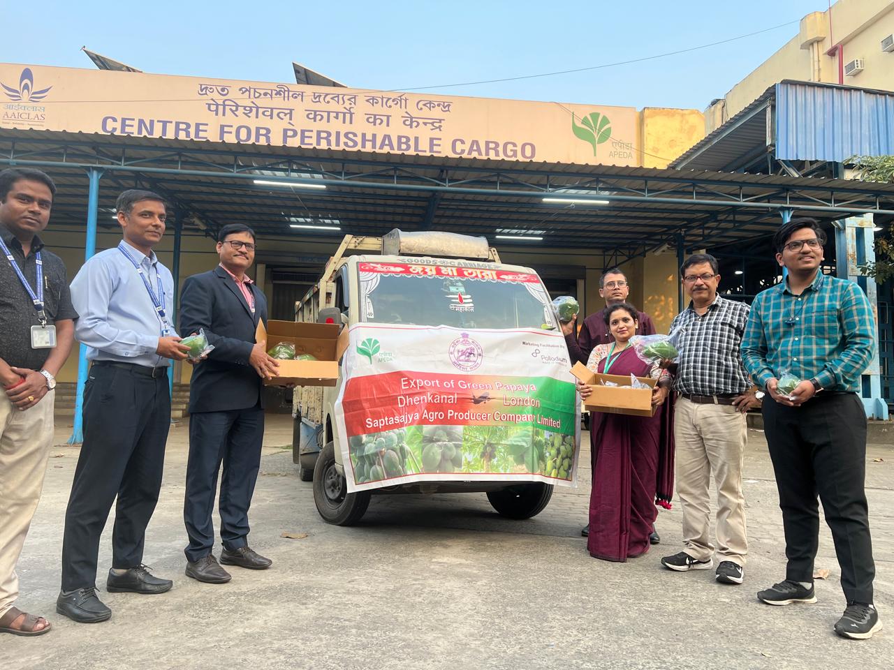 Women Farmers from Odisha Export Premium Green Papaya to London on International Women's Day 1 India CSR®