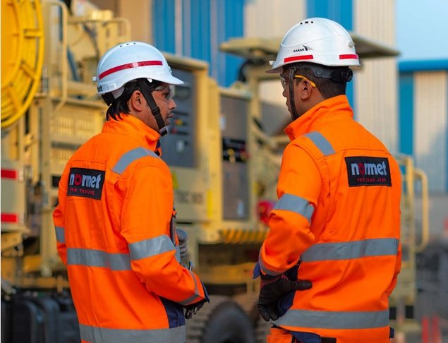 Workplace safety at Normet 2024