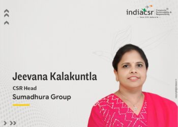 Jeevana Kalakuntla CSR Head Sumadhura Group Image @India CSR