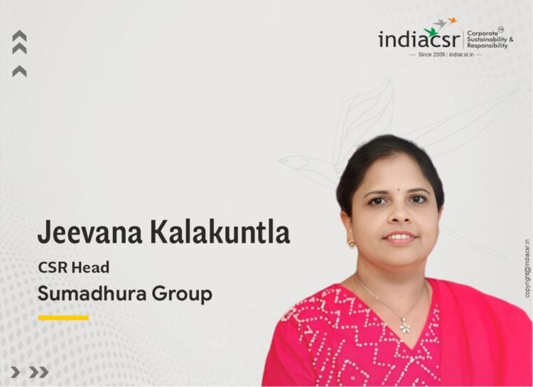 Jeevana Kalakuntla CSR Head Sumadhura Group Image @India CSR