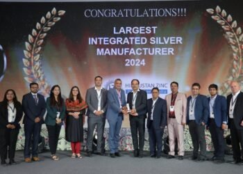 Hindustan Zinc Recognized as India’s Largest Integrated Silver Manufacturer at India Silver Conference 2025