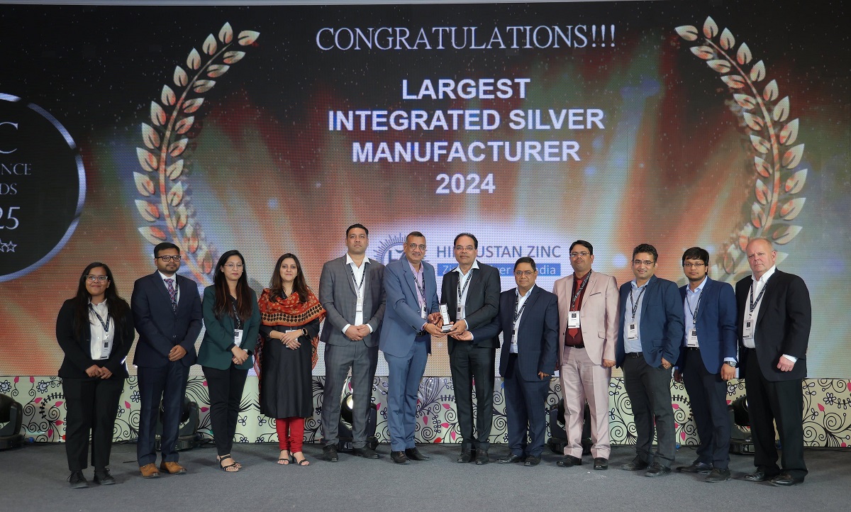 Hindustan Zinc Recognized as India’s Largest Integrated Silver Manufacturer at India Silver Conference 2025