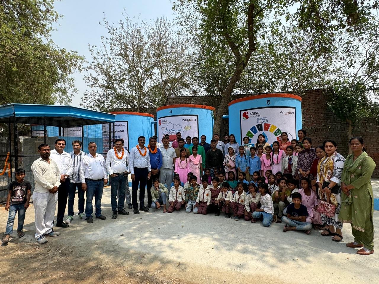 Inauguration and Handover of Rooftop Rainwater Harvesting Systems at ...