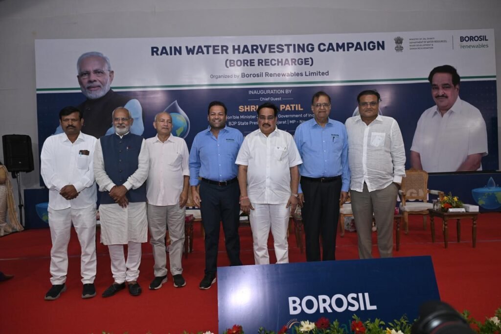 CSR: Borosil Renewables Supports Union Minister C. R. Patil’s Initiative on Groundwater Recharge 2 CSR: Borosil Renewables Supports Union Minister C. R. Patil’s Initiative on Groundwater Recharge