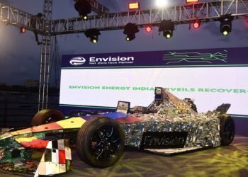 India’s First Race Car Made from E-Waste by Envision Energy