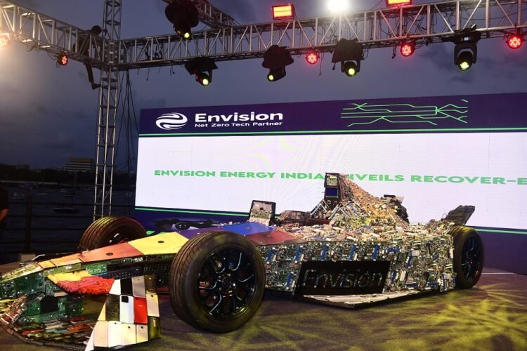 India’s First Race Car Made from E-Waste by Envision Energy