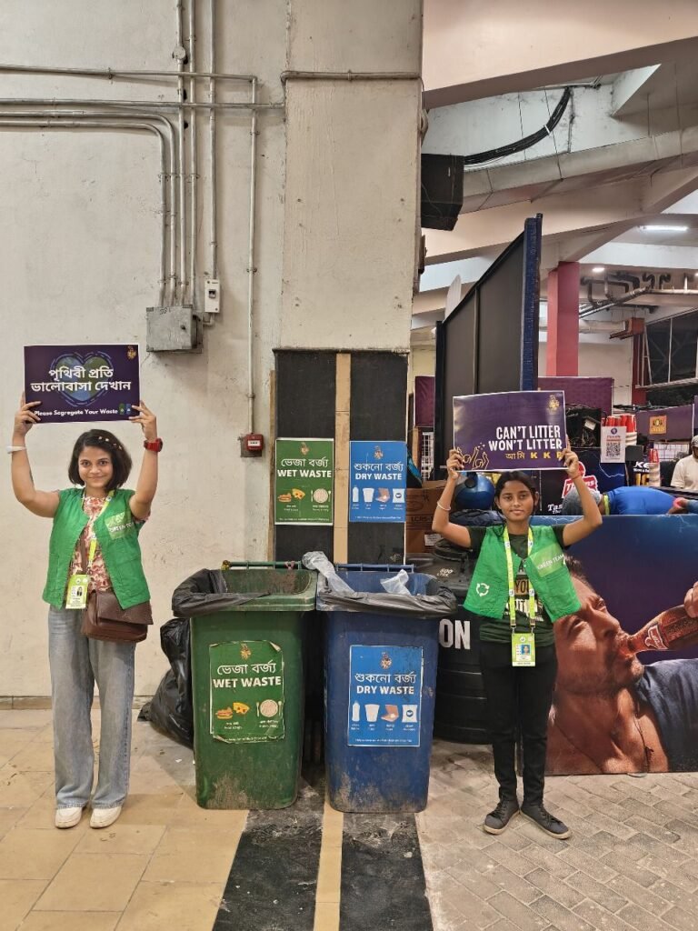 Kolkata Knight Riders Hit a Six for Sustainability at Eden Gardens 2 Kolkata Knight Riders Hit a Six for Sustainability at Eden Gardens