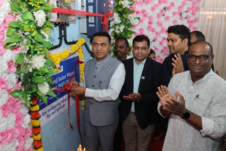 CSR: Seven Goa Schools Go Solar with Support from NetApp, BharatCares