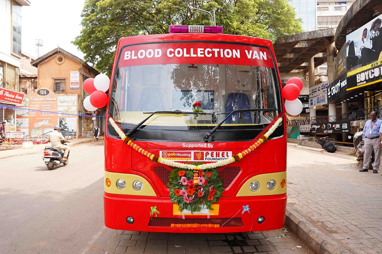CSR: PNB Housing Finance Lifesaving Blood Services in Hubbali
